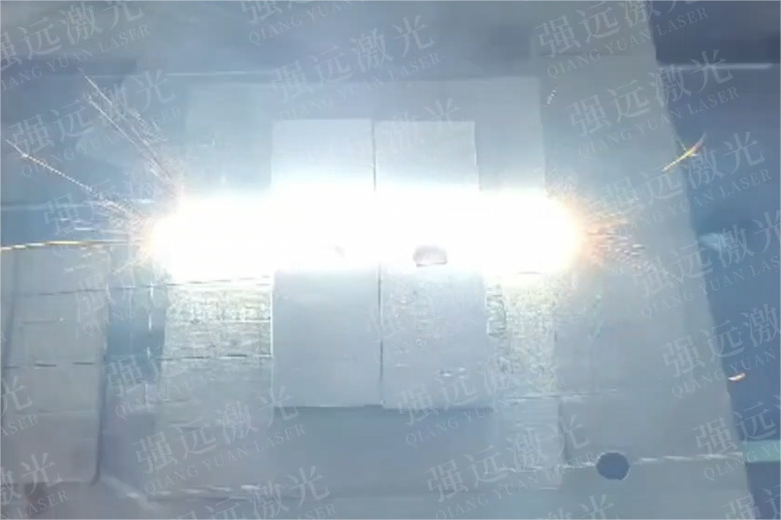 激光清洗新能源鋁板